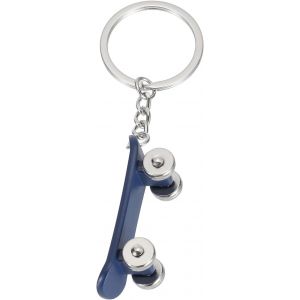 KAL-Porte-Cl&eacute;s Skateboard, Mini Porte-Cl&eacute;s Mignon En Forme De Skateboard, Pendentif Sport, Anneau De Cl&eacute; Pour Sac &Agrave; Dos, D&eacute;coration Pour Hommes Femmes, Cadeaux De F&ecirc;te, Bleu - Neuf