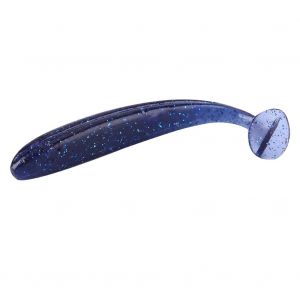 Lot De 6 Leurres De Peche En Plastique Souple Heng Jia 10,5 Cm/5,6 G (Bleu) - Neuf