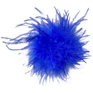 Kal-Lot De 2 Broches À Plumes Naturelles Pour Femme Et Fille - Plume D'autruche Naturelle - Accessoire De Cheveux - Pour Mariage, Fête, Festival - Neuf