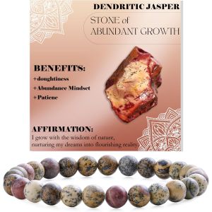 Bracelet De Perles Pour Femmes 6mm En Semi-Pr&eacute;cieux Naturel &Eacute;lastique &Eacute;lastique Cristal Bijoux Cadeaux De Yoga - Neuf