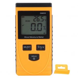 HJLIAN Mini testeur d'humidite numerique portable pour bois, detecteur d'humidite 0,5 % a 79,5 % - Neuf