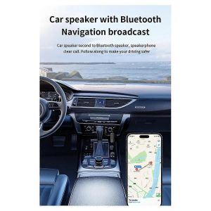 Bluetooth 5.3 R&eacute;cepteur audio mitter 3.5MM AUX avec micro st&eacute;r&eacute;o Adaptateur de musique pour casque PC T - Neuf