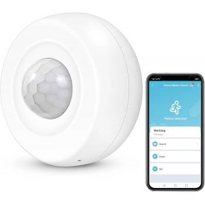 Détecteur De Mouvement Intelligent, Wifi Détecteur De Mouvement Infrarouge Pour La Sécurité À Domicile, Détecteur De Mouvement Contrôle À Distance App, Prise En Charge De La Comman[MAT790908] - Neuf
