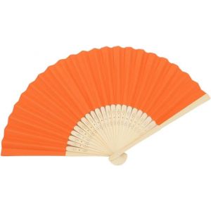KALANKA-1x Eventails à Main Portables, éventails Pliants, orange Ventilateur Pliant éventails Pliants en Chinoise Petit éventail Faveur du Parti Fan De Poche éventails Pliants pour Mariage Décoration - Neuf