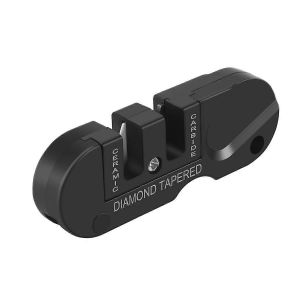 Mini aiguiseur de couteaux portable,mini affûteur d'outils EDC extérieur en acier - Neuf