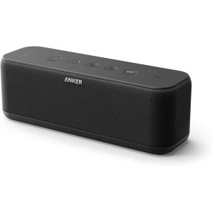 ChenQuanSarl-Soundcore Enceinte Bluetooth Portable Boost 20W Avec Fonction Bassup, Haut Parleur Avec Autonomie De 12 Heures, Étanche Waterproof Indice Ipx5, Technologie Nfc, Microphone Et Chargement - Neuf