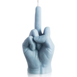 Bougie Doigt du Milieu Parfum Pastel Danois D&eacute;coration de Chambre Cire de Soja Naturelle Pin B&acirc;tons d'encens Aromath&eacute;rapie Gesture Bougies pour Bureau Festival F&ecirc;te Cadeau de pendaison (Bleu) - Neuf