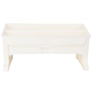Hjlian Boite De Rangement A Double Couche Pour Cosmetiques, Organiseur De Bureau Pour La Maison Et Le Bureau - Neuf