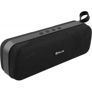 Loop Enceinte Bluetooth Portable Stéréo, 10W, Technologie Tws True Wireless Stereo, Radio Fm Portable, Fonction Mains Libres, Port Usb, Fente Microsd/Tf, Jack Aux 3,5 Mm, Bt 5.0, Rouge - Neuf