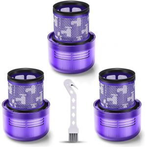 Filtre pour Dyson V11 V15 Série,Remplacement de Filtre pour Dyson V11 V15 SV14 SV22 Detect Cyclone Animal Absolute Extra Pro Torque Drive,Lavable #DY-970013-02 - Neuf