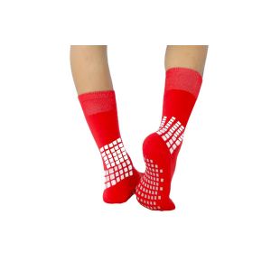 Chaussettes De Yoga Antid&eacute;rapantes Pour Hommes - Rouges, Chaussettes De Sport Antid&eacute;rapantes Pour Diverses Activit&eacute;s - Neuf
