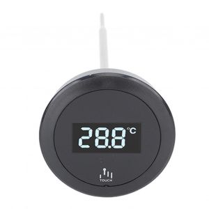 Thermomètre numérique à écran tactile Thermomètre étanche IP65 avec rétroéclairage de sonde en acier inoxydable pour mesure de la température de la bouilloire de la marmite du café - Neuf