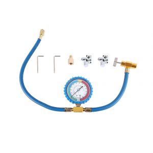 Kit De Tuyau De Recharge De Fr&eacute;on Pour R&eacute;frig&eacute;rateur R134a,Jauge De Tuyau De Charge De R&eacute;frig&eacute;rant R134a Ac,Soupape De Per&ccedil;age - Neuf