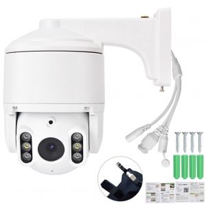 Camera de surveillance exterieure IP Wifi HD 1080P avec zoom x5 (prise britannique 100-240 V) - Neuf
