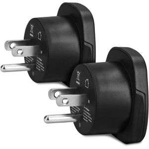 ERYI-2X Adaptateurs De Voyage Usa Type B - Adaptateur De Voyage Vers Prises Type B États-Unis Canada Thaïlande - Adaptateur De Voyage Vacances - Neuf