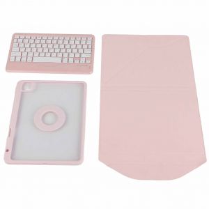 Etui Clavier Vertical Magnetique Transparent Avec Porte-Crayon Et Housse Detachable Pour Clavier Bt - Neuf