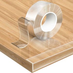 Kalanka-Protege Coin De Table Bebe Transparent, 3m Pr&eacute;-Adh&eacute;sif Extra Fort Nano Tape, Protection Bebe De Table Et Meuble, Protecteur Des Bords Et Angles Placard Pour S&eacute;curit&eacute; Bebe&iquest;5cm De Large&iquest; - Neuf