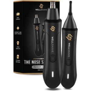 Tondeuse &Agrave; Poils De Nez 2 En 1 Pour Hommes Et Femmes, Tondeuse &Agrave; Poils De Nez Portable Rechargeable Tondeuse &Agrave; Sourcils Et Oreilles En Acier Inoxydable, Machine &Agrave; &Eacute;piler Le Nez Pour Hommes - Neuf