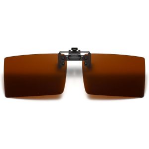 Kathlelxh-Clip Lunettes De Soleil Polarisées Pour Hommes Femmes Sans Monture Clip Solaire Pour Lunettes De Vue Rectangulaire Lunettes De Soleil À Clipser[H682] - Neuf