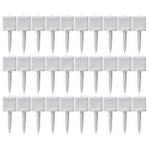 30pcs Tir À L'arc Cible Clous Nylon Allongement Réutilisable Cible Papier Épingles Pour Le Tir Blanc - Neuf
