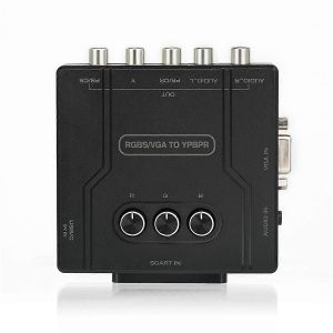 Convertisseur de composants RGBS VGA vers YPBPR Convertisseur SCART &agrave; YPBPR pour 64 PS1 PS2 Dreamcast Retro Game - Neuf