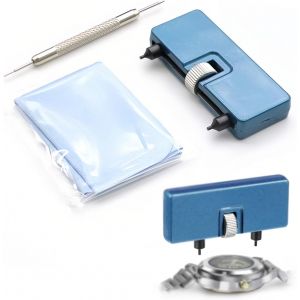 Kalanka-Ensemble De Trois Pi&egrave;ces R&eacute;glable Rectangle Montre Dos Couverture Ouvreur Remover Cl&eacute; Kit De R&eacute;paration Outil Pour Montre Batterie Remover Montre R&eacute;paration Cr&eacute;atif - Neuf