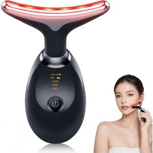 1 Pièce Appareil Anti Rides Visage, Appareil De Beauté Facial Anti-Rides À 45 °C Avec 7 Modes Massage Visage, Usb Rechargeable Appareil Masseur Facial, Pour Améliorer,Resserrer Et Lisser La Peau - Neuf