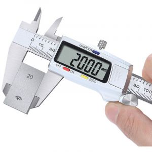 Pied à coulisse électronique en acier inoxydable haute précision 0-150mm pied à coulisse électronique numérique pied à coulisse - Neuf