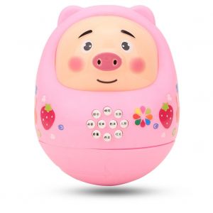 Jouet Mignon Pour Bebe, Machine A Histoires Avec Musique Et Lumiere, Outil D'apprentissage Precoce - Neuf