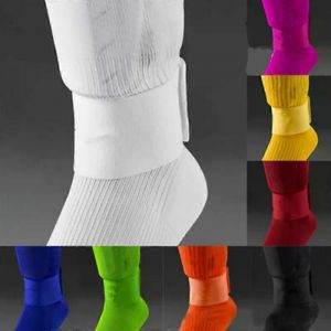 Nouveau Protège-Tibia Bande De Bandage Fixe Soccer Les Protège-Tibias Empêchent La Chute Bandage De Sport Élastique Sécurité 4 Couleurs Bandage Réglable - Neuf