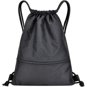 Acdsgd-Sacs &Agrave; Cordon De Serrage, Sac De Sport &Eacute;tanche De 20 L, Sac De Natation Noir En Poly&eacute;thyl&egrave;ne Avec Cordon De Serrage Pour L'&eacute;cole, Le Yoga, La Plage, Le Football - Neuf