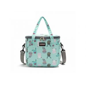 Sac &agrave; lunch isotherme en tissu Oxford &iquest; Grande capacit&eacute;, sac isotherme polyvalent, 7 L, design portable - Neuf