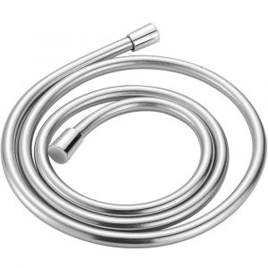 PVC Lisse Tuyau de Douche Flexible Anti-Pli Tête de Douche de Poche Tuyau de Laiton sur les Connexions De 1,5 M / 59 Pouces - Neuf