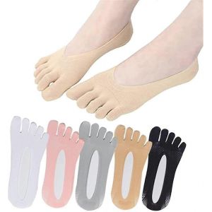 5 Paires Split Toe Five Finger Socks Respirant Women Toe Socks - Neuf