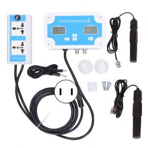 XYONG Testeur de qualite de l'eau portable multi-en-1, detecteur de temperature, PH, ORP, connexion Wi-Fi haute precision, testeur d'eau, prise US 120 V - Neuf