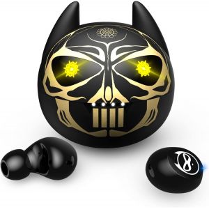 Écouteurs Bluetooth 5.0, Écouteurs Sans Fil Avec Microphone Contrôle Tactile Ipx5 Étanche 36H Playtime Casque Bluetooth Intra-Auriculaires, Oreillette Sans Fil Écouteurs Sans Fil Pour Smartphones - Neuf