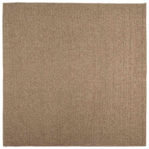 Vidaxl Tapis De Surface Carr&eacute; Naturel 120 X 120 Cm - Neuf