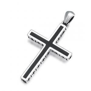 Collier Pendentif Croix En Argent Sterling Pour Homme Et Femme, Collier Croix Chr&eacute;tienne Simple, Collier De Pri&egrave;re Pour L'&eacute;glise - Neuf