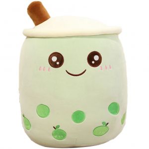 Peluche Bubble Tea 24 Cm/35 Cm, Jouet Doux En Forme De Tasse De The Au Lait, Coussin, Jouets Pour Enfants, Cadeau D'anniversaire - Neuf