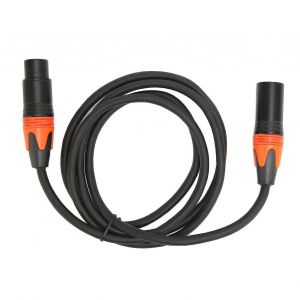 Câble de microphone XLR mâle vers XLR femelle 4,9 pieds Plug and Play Câble adaptateur XLR pour l'enregistrement en studio de chant en direct - Neuf
