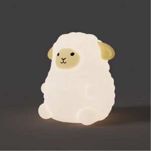 Kalanka-Veilleuse Pour Enfant - Intensit&eacute; Variable - Rvb - Veilleuse En Silicone - Avec Charge Usb - Veilleuse Pour Chambre D'enfant - D&eacute;coration Led - Mouton - Neuf