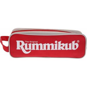 Sansh-Rummikub Compact Original - Jeu De Voyage - A Partir De 6 Ans - Retrouvez Le Jeu Classique Rummikub En Version Nomade, Rouge X - Neuf