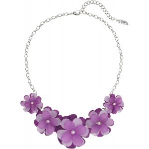 Kal-Collier Ras Du Cou Avec Pendentif En Acrylique Pour Femme - Neuf