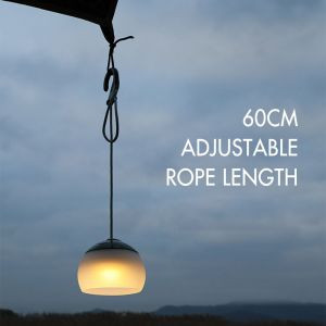 Lanterne De Camping Rechargeable Par Usb, Lampe Led Pour Tente, Lampe De Poche Pour Panne De Courant En ExtéRieur - Neuf