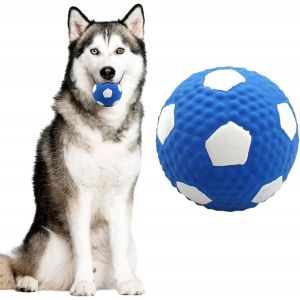 Jouet Balle Pour Chien 9cm Couineur Balle Chiens Couineuse Chew Fetch Lancer Balle Jouets Interactifs Pour Chiens En Caoutchouc Latex Nettoyage Dents Jouet &Agrave; M&acirc;cher Pour Exercice De Chasse - Neuf