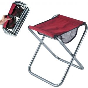 Petit Tabouret Pliant Portable, Mini Chaises Pliantes De Camping En Plein Air, Tabouret De Camping Pliable Léger Pour Le Camping, La Pêche, Les Pique-Niques, Les Voyages Et La Randonnée - Neuf