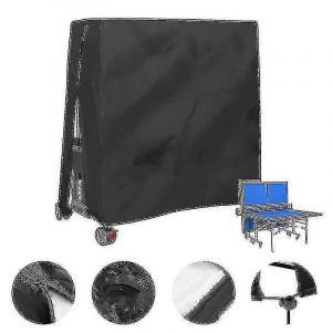 Housse De Protection Pour Table De Ping-Pong D'exterieur, Impermeable Et Anti-Poussiere, 165 X 70 X 185 Cm, Fabriquee Par Shantou - Neuf