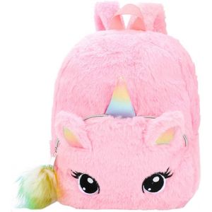 Sac à dos pour enfant, cartable pour maternelle, cartable pour fille, joli sac à dos pour la garderie (sacs à dos roses pour filles) - Neuf