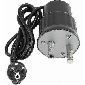 Moteur Tourne Broche De Barbecue Moteur Elctrique Camping En Aluminium Kit R ?tissoire Barbecue Charge Nominale 0-24kg(eu Plug) - Neuf
