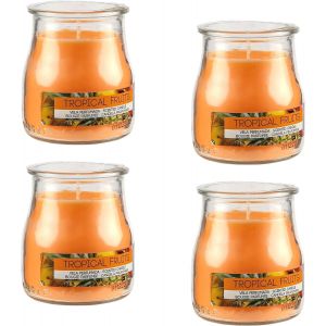 ERYI- Bougie Flottante, Cire De Paraffine Blanc, 4.5Cm L X 4.5Cm W X 3Cm H Sans Parfum Lot De 20 - Neuf